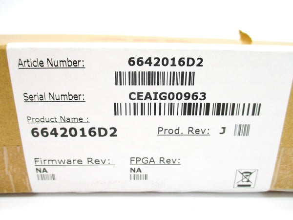 ABB 6642016D2 REV. J NSFS