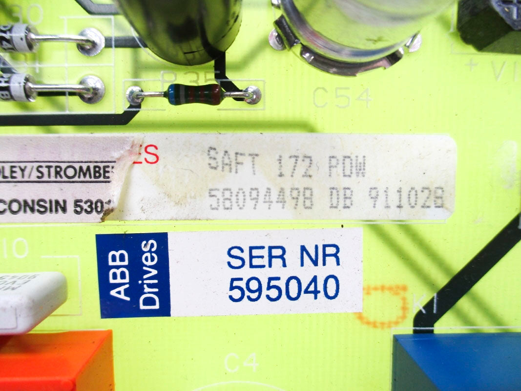 ABB SAFT172POW 58094498 UNMP