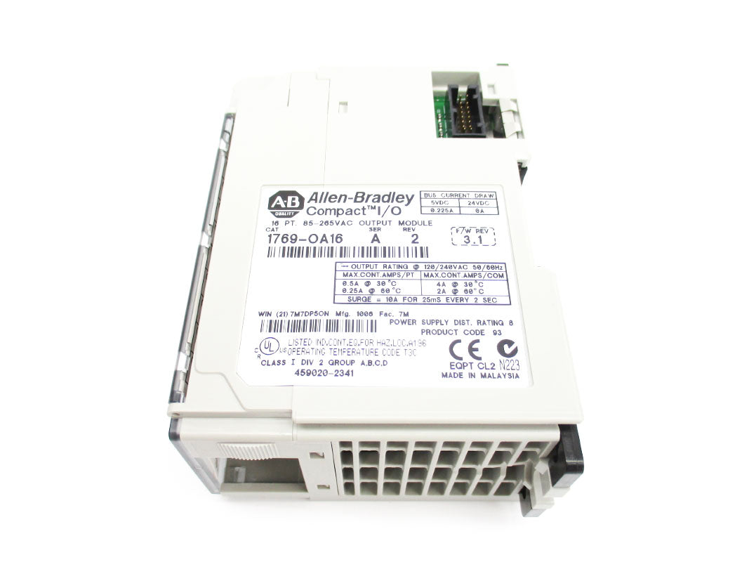 ALLEN BRADLEY 1769-OA16 SER. A F/W 3.1 24VDC REV. 2 NSMP