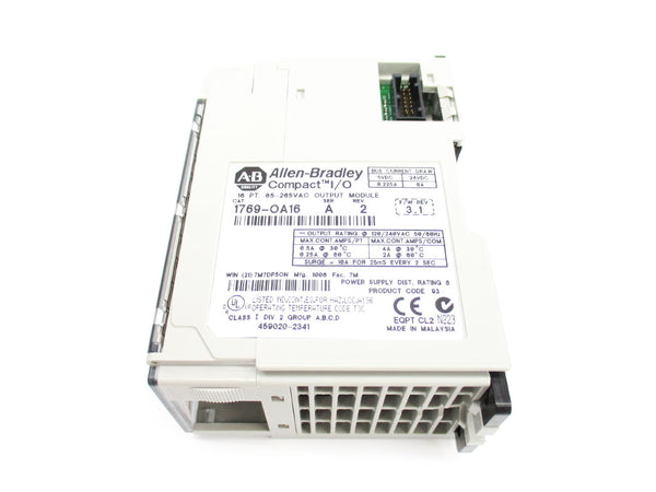 ALLEN BRADLEY 1769-OA16 SER. A F/W 3.1 24VDC REV. 2 NSMP