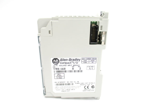 ALLEN BRADLEY 1769-IA8I SER. A F/W 3.1 24VDC NSMP