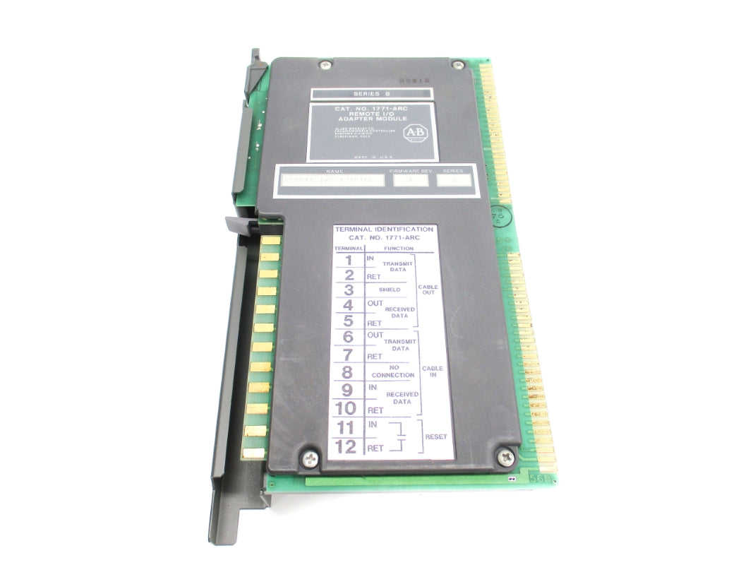 ALLEN BRADLEY 1771-ARC SER. B F/W A UNMP