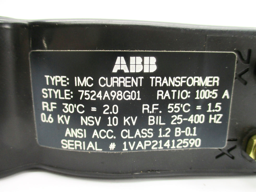 ABB 7524A98G01 0.6/10KV NSNP