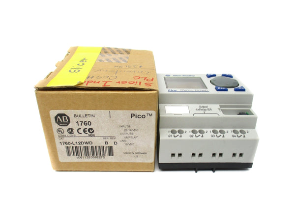 ALLEN BRADLEY 1760-L12DWD SER. B 12VDC NSMP