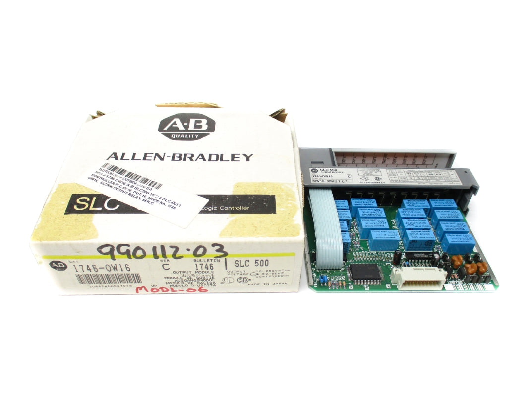ALLEN BRADLEY 1746-OW16 SER. C 10-250VAC NSMP