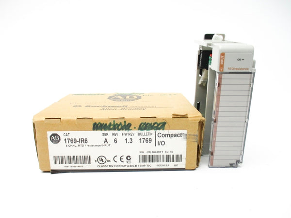 ALLEN BRADLEY 1769-IR6 SER. A F/W 1.3 24VDC 0.045A NSMP