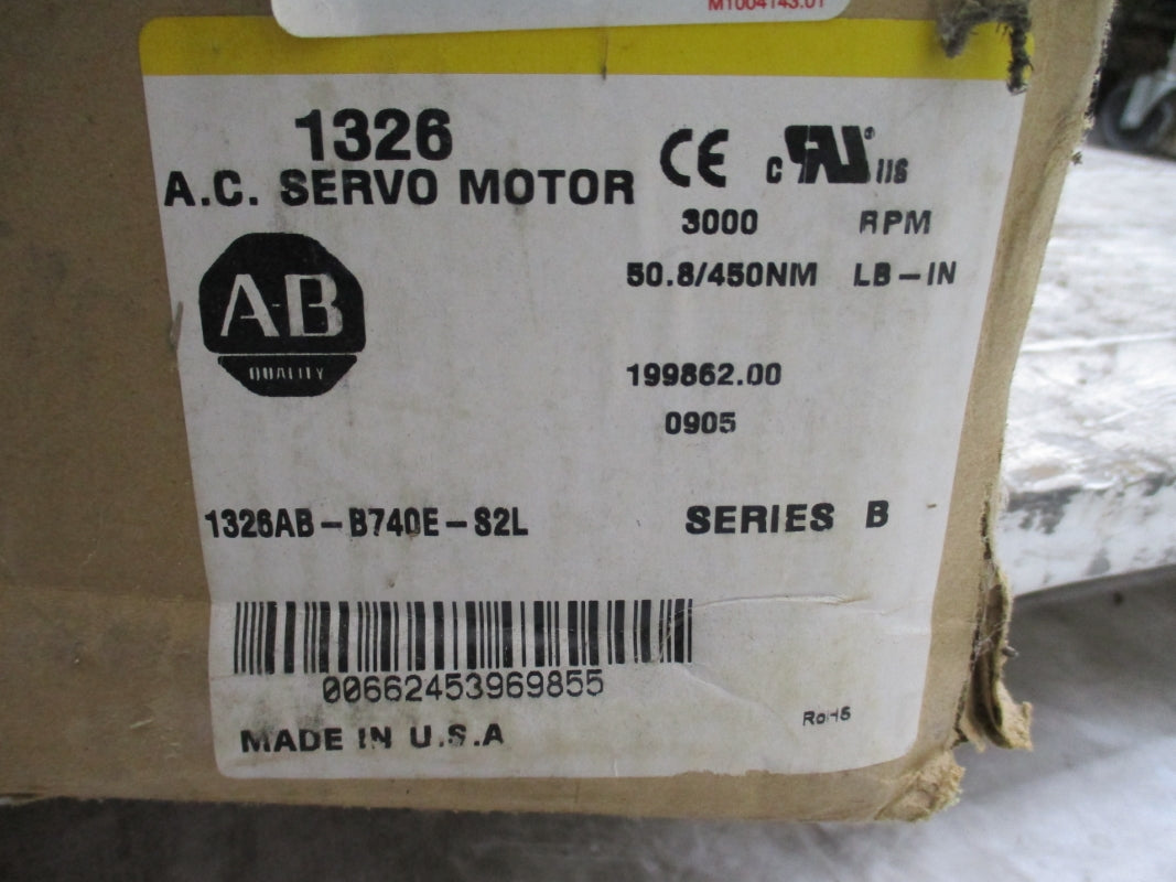 ALLEN BRADLEY 1326AB-B740E-S2L SER. B NSMP