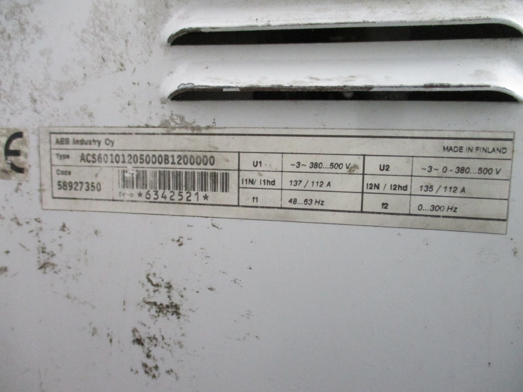ABB ACS60101205000B1200000 500V UNMP
