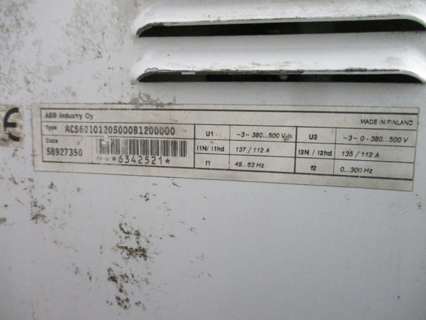 ABB ACS60101205000B1200000 500V UNMP