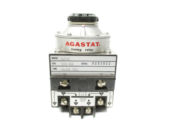 AGASTAT 2421AE 10-200S 120V 15A NSNP