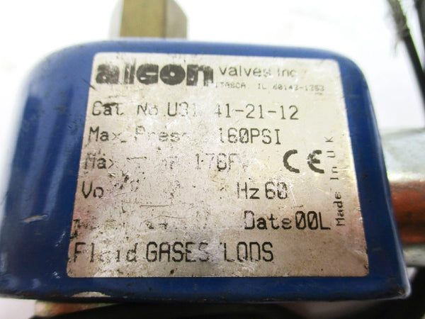 ALCON U31-41-21-12 160PSI UNMP