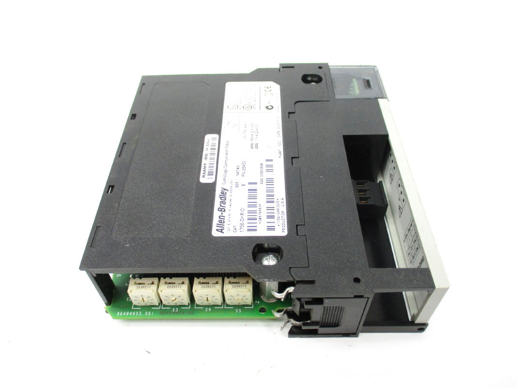 ALLEN BRADLEY 1756-DHRIO SER. E F/W 7.2 24VDC (NO TERMINAL) NSNP