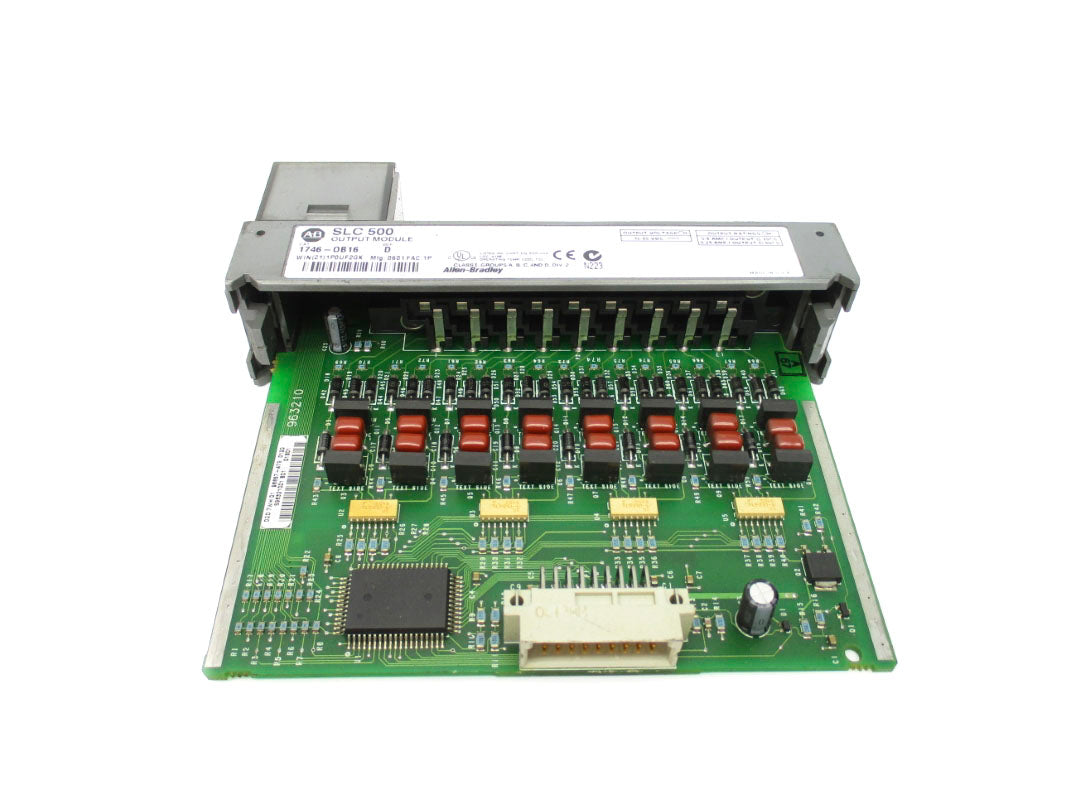 ALLEN BRADLEY 1746-OB16 SER. D 10-50VDC (NO DOOR) NSNP