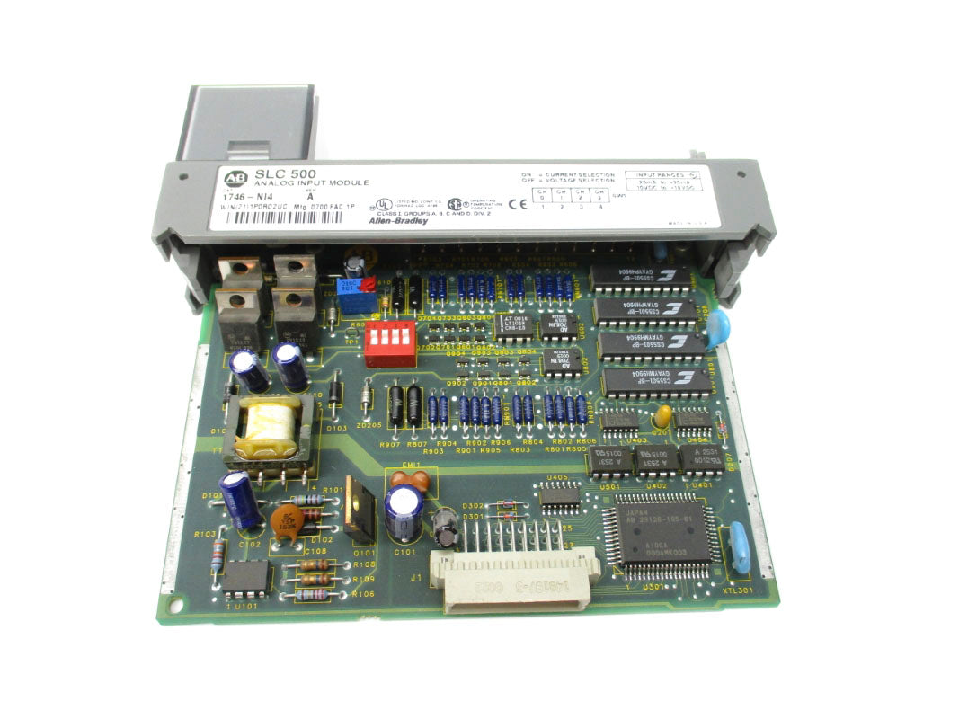 ALLEN BRADLEY 1746-NI4 SER. A 10VDC (NO DOOR/TERMINAL) NSNP
