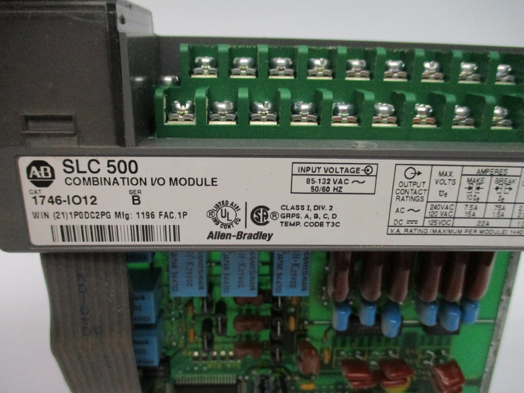 ALLEN BRADLEY 1746-IO12 SER. B 85-132VAC (NO DOOR) NSNP
