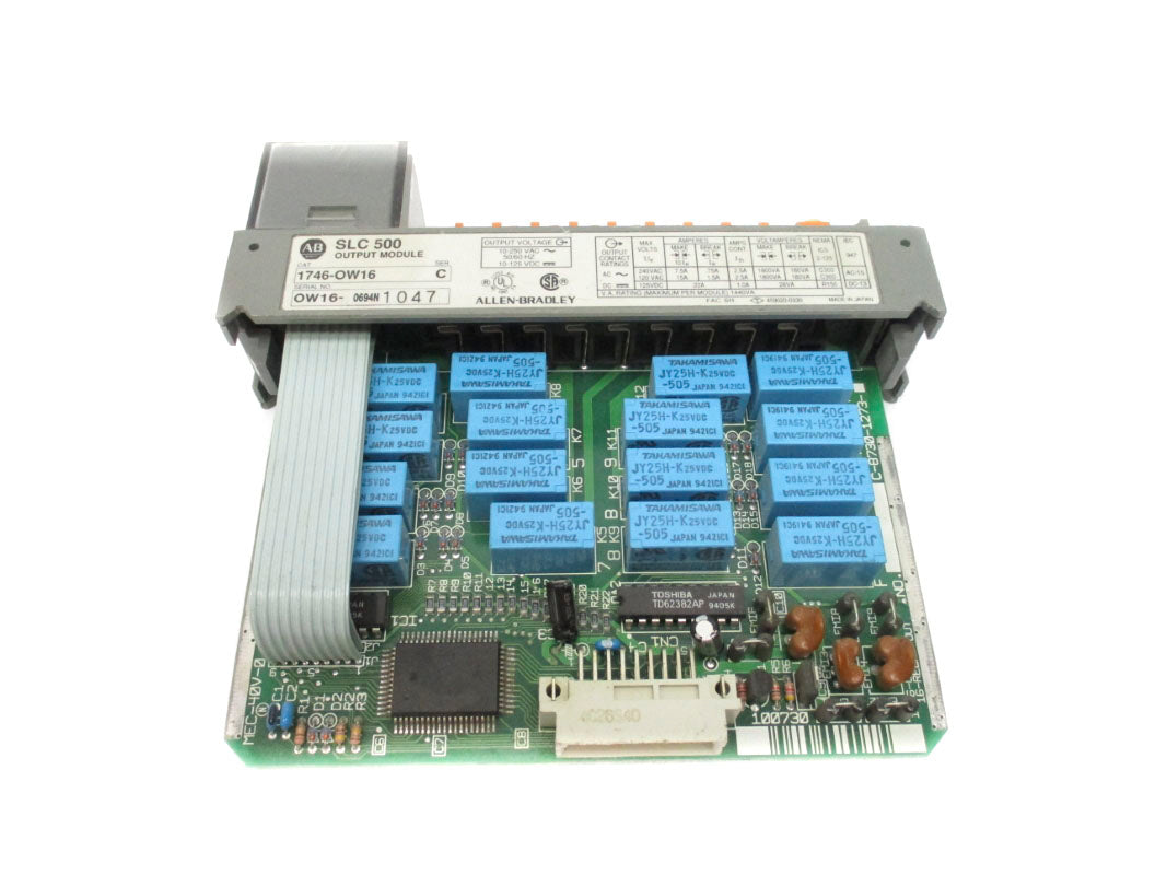 ALLEN BRADLEY 1746-OW16 SER. C 10-250VAC (NO DOOR) NSNP