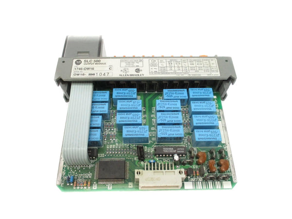 ALLEN BRADLEY 1746-OW16 SER. C 10-250VAC (NO DOOR) NSNP