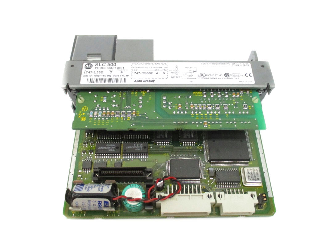 ALLEN BRADLEY 1747-L532 SER. D 24VDC F/W 9 (NO DOOR/TERMINAL/KEY) NSNP