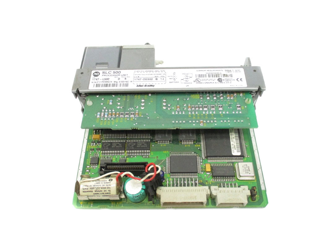 ALLEN BRADLEY 1747-L532 SER. D 24VDC F/W 14 (NO DOOR/TERMINAL) NSNP