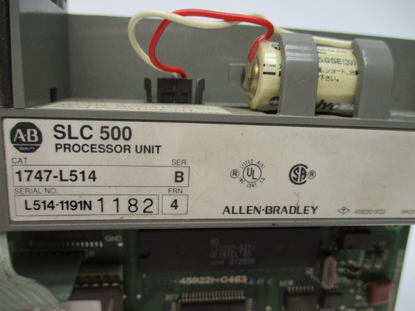 ALLEN BRADLEY 1747-L514 SER. B F/W 4 (NO DOOR) NSNP