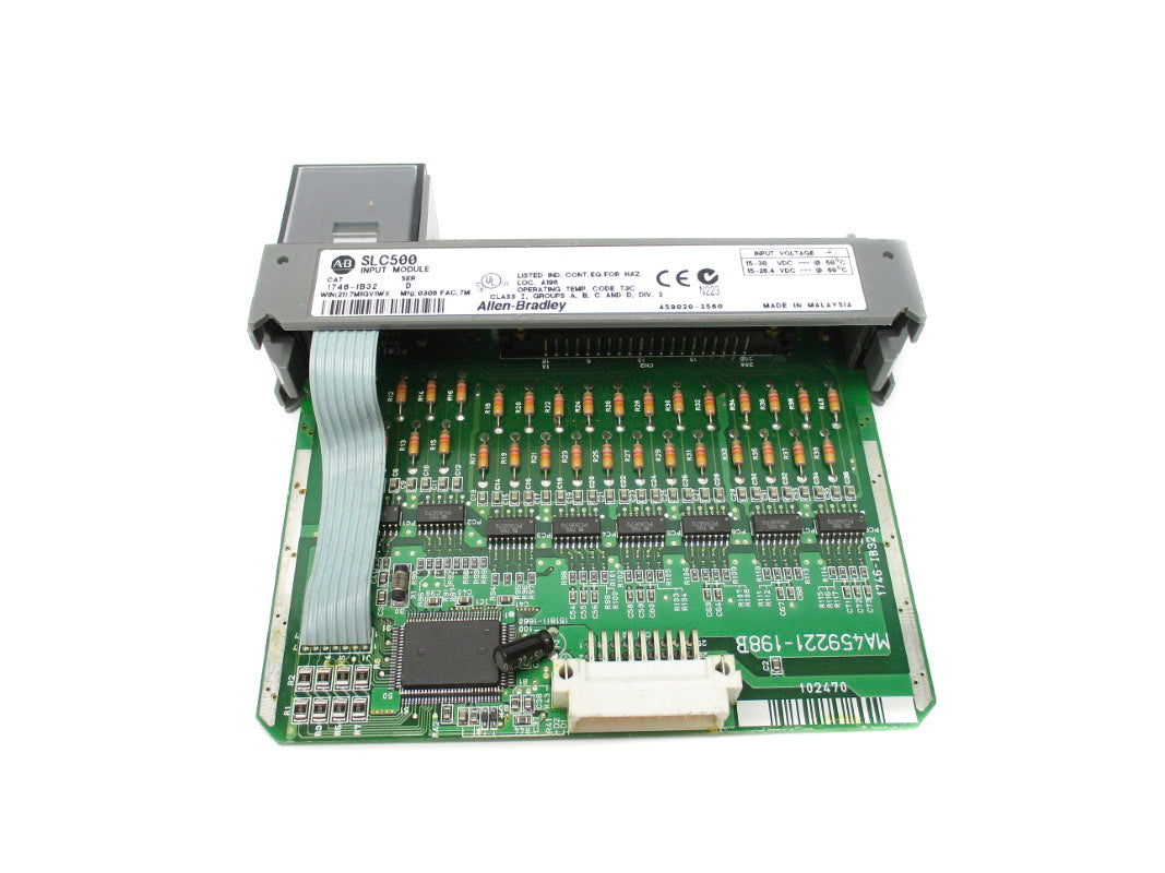 ALLEN BRADLEY 1746-IB32 SER. D 15-30VDC (NO DOOR/TERMINAL) NSNP