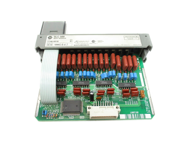 ALLEN BRADLEY 1746-IA16 SER. C 85-132VAC (NO DOOR/TERMINAL) NSNP
