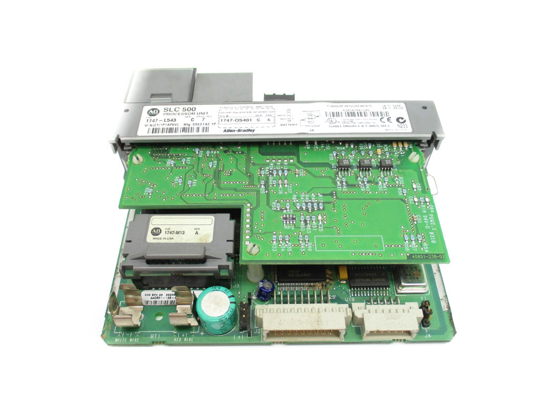 ALLEN BRADLEY 1747-L543 SER. C 24VDC F/W 6 (NO DOOR/TERMINAL/KEY) NSNP