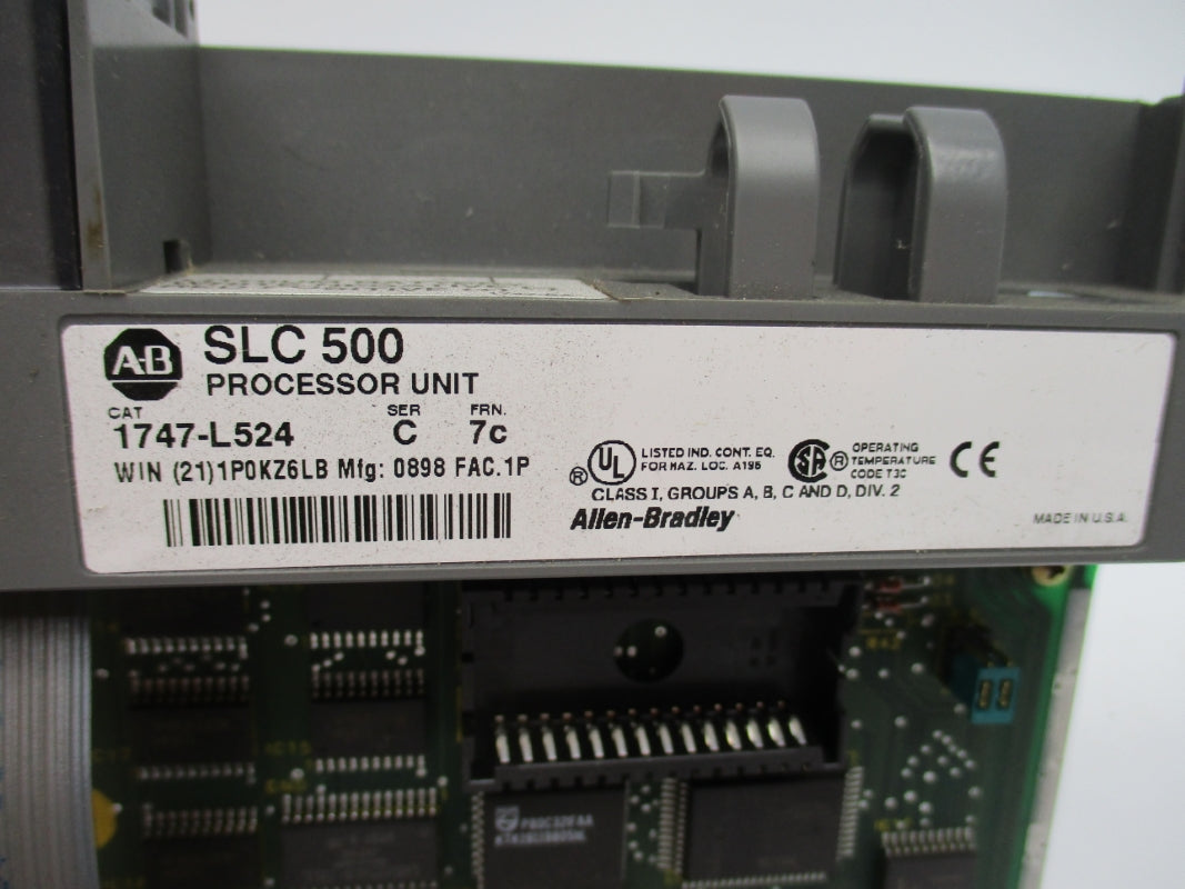 ALLEN BRADLEY 1747-L524 SER. C F/W 7C (NO DOOR/TERMINAL) NSNP