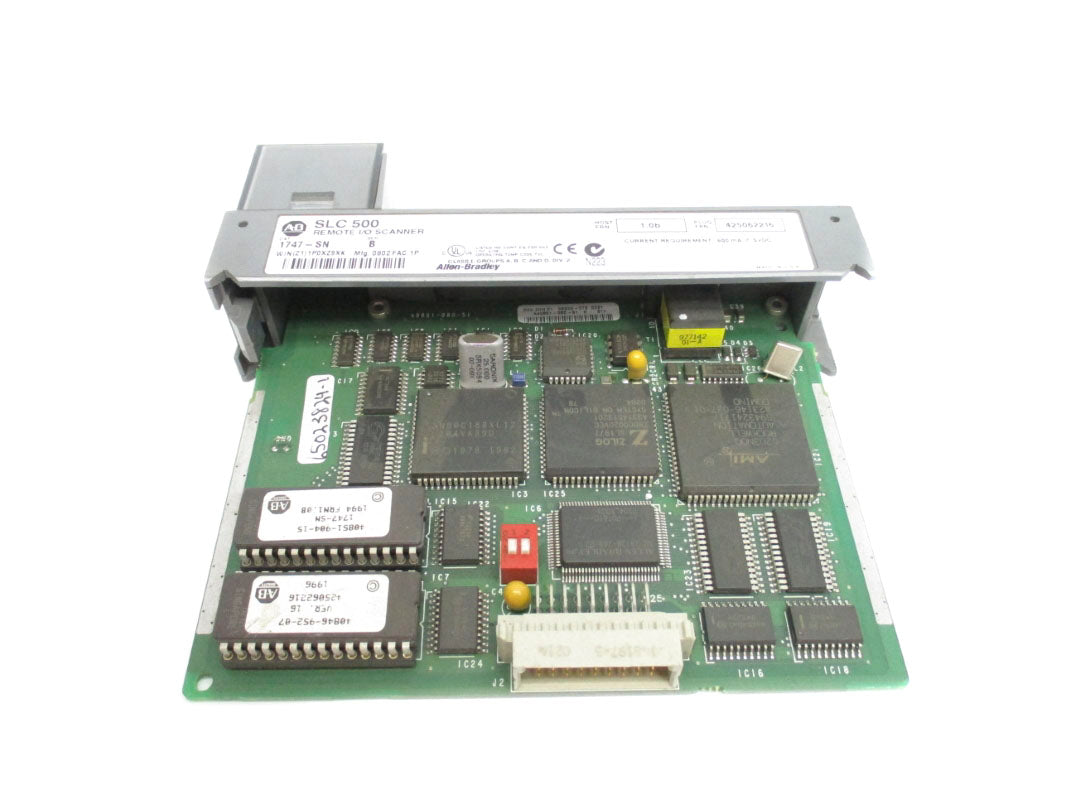 ALLEN BRADLEY 1747-SN SER. B 5VDC F/W 1.0B (NO DOOR/TERMINAL) NSNP