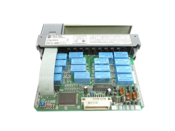 ALLEN BRADLEY 1746-OW16 SER. C 10-250VAC (NO TERMINAL) NSNP