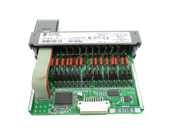 ALLEN BRADLEY 1746-OA16 SER. D 85-265VAC (NO DOOR) NSNP