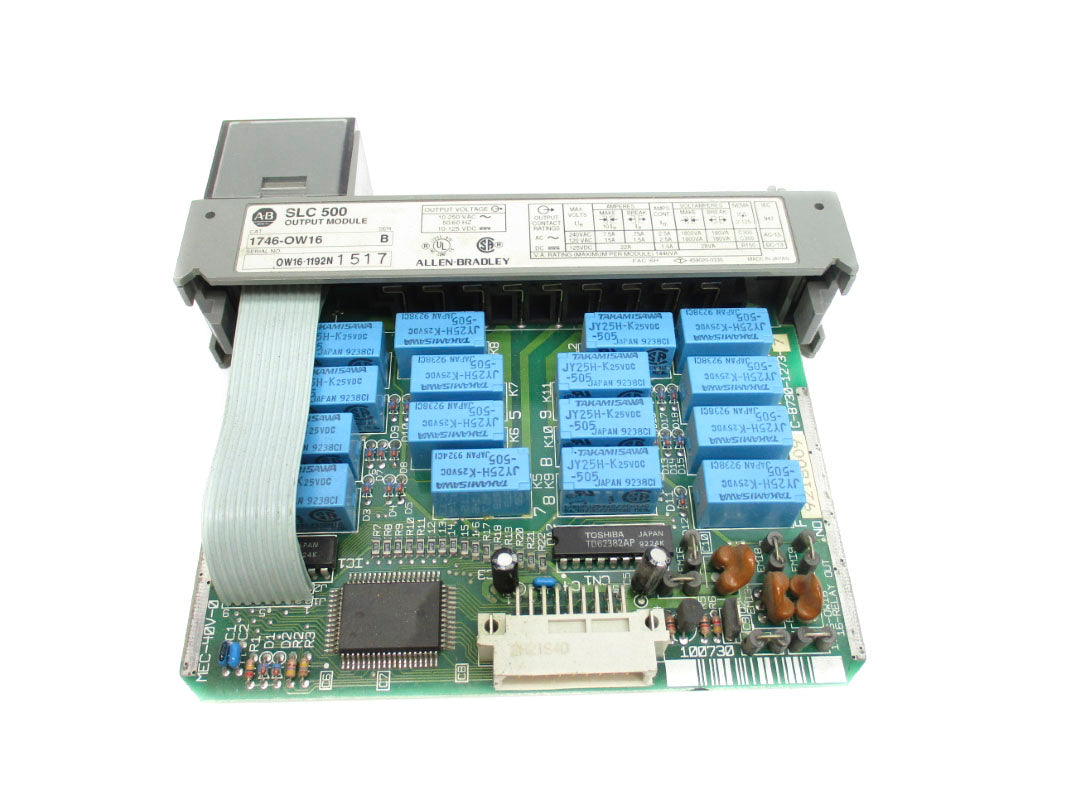 ALLEN BRADLEY 1746-OW16 SER. B 10-250VAC (NO DOOR/TERMINAL) NSNP