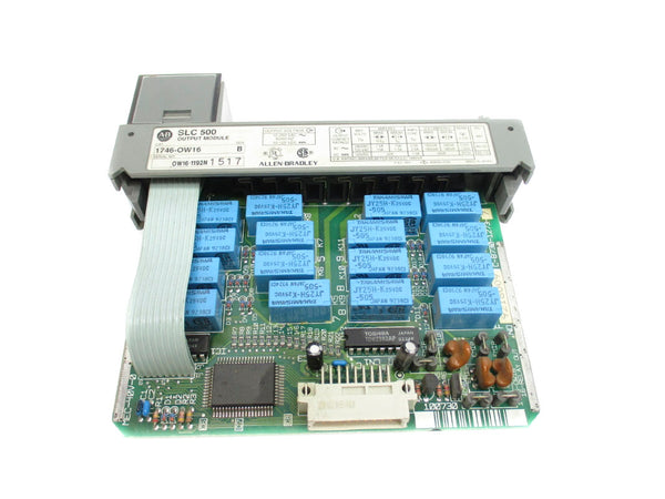 ALLEN BRADLEY 1746-OW16 SER. B 10-250VAC (NO DOOR/TERMINAL) NSNP