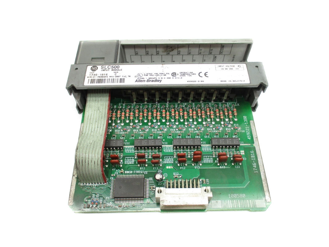 ALLEN BRADLEY 1746-IB16 SER. C 10-30VDC (NO TERMINAL) UNMP