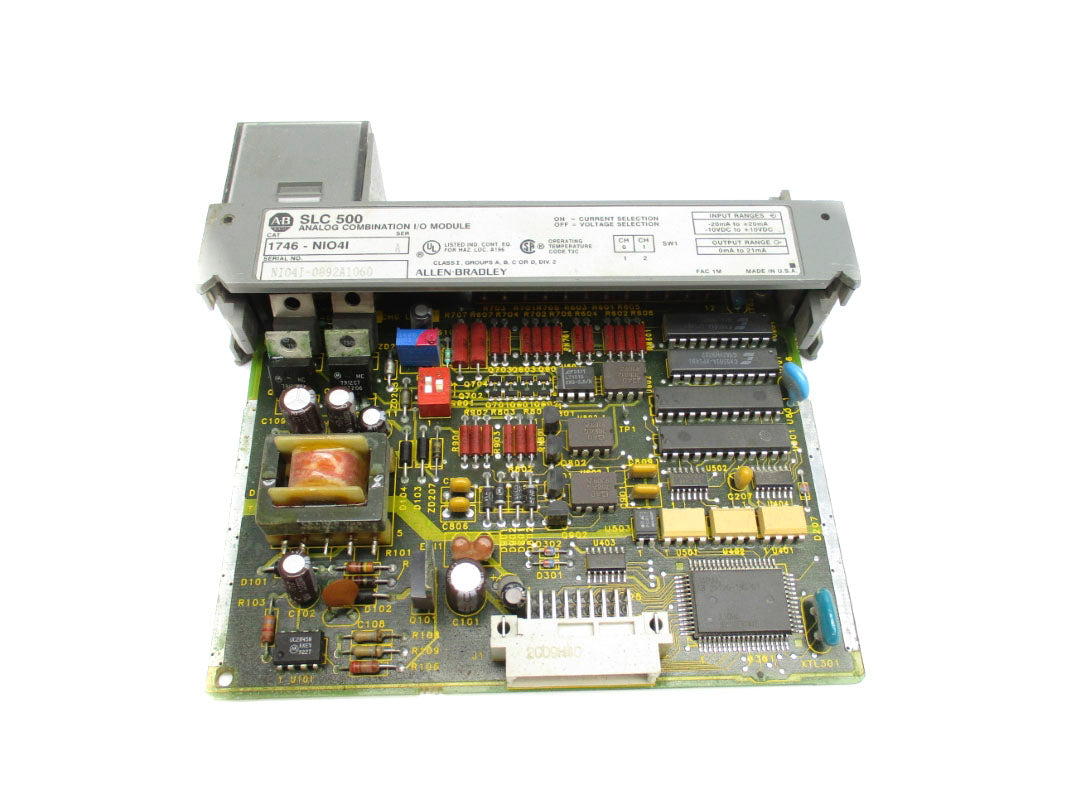 ALLEN BRADLEY 1746-NIO4I SER. A 10VDC (NO DOOR/TERMINAL) NSNP
