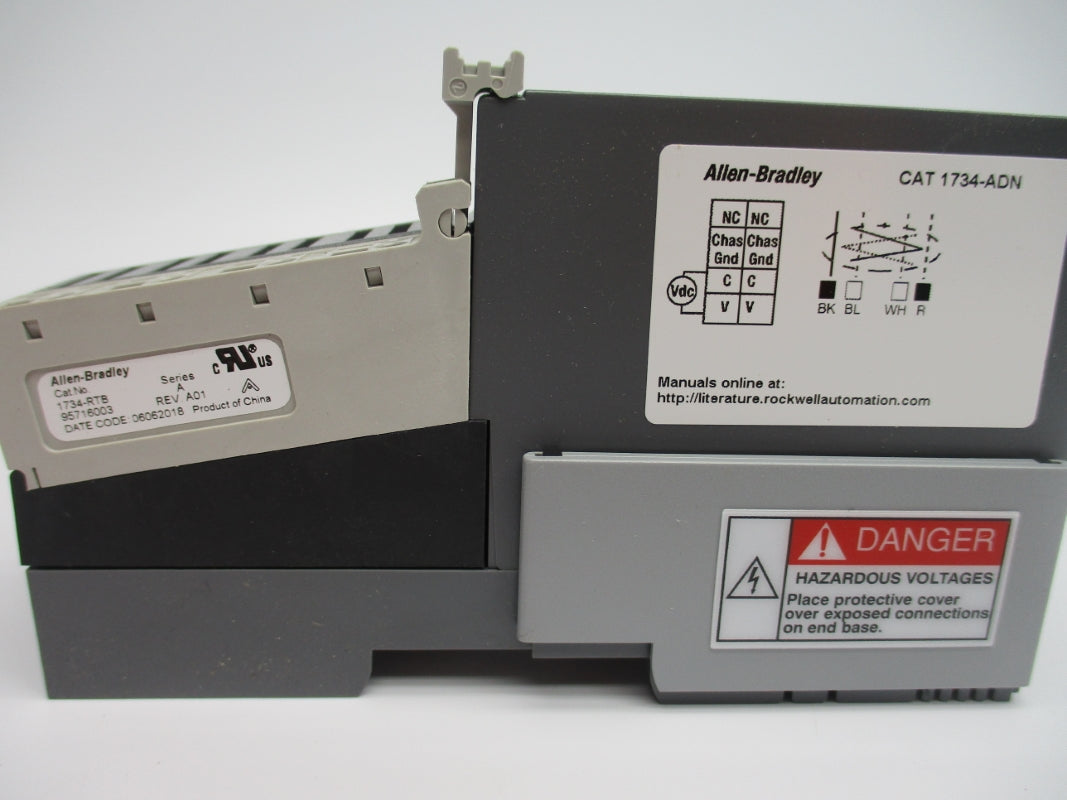 ALLEN BRADLEY 1734-ADN SER. B F/W 3.005 24VDC NSNP