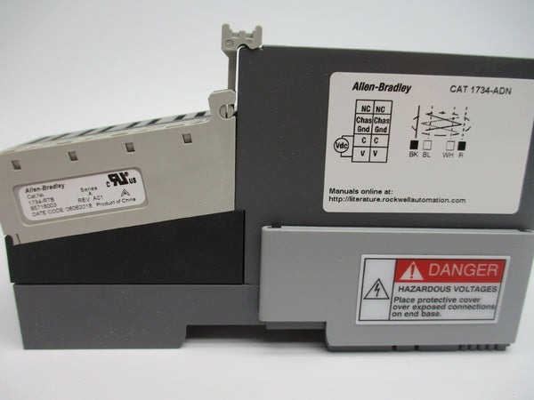 ALLEN BRADLEY 1734-ADN SER. B F/W 3.005 24VDC NSNP
