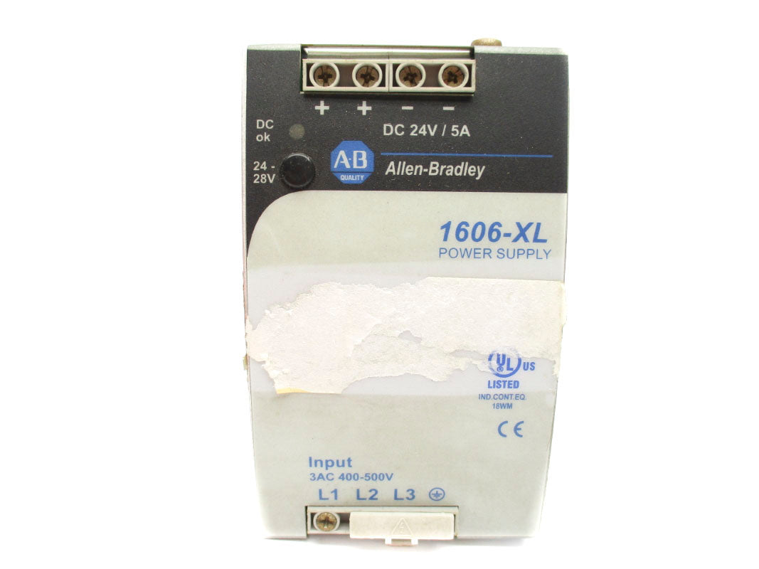ALLEN BRADLEY 1606-XL120E-3 SER. A 340-576VAC 5A (AS PICTURED) NSNP