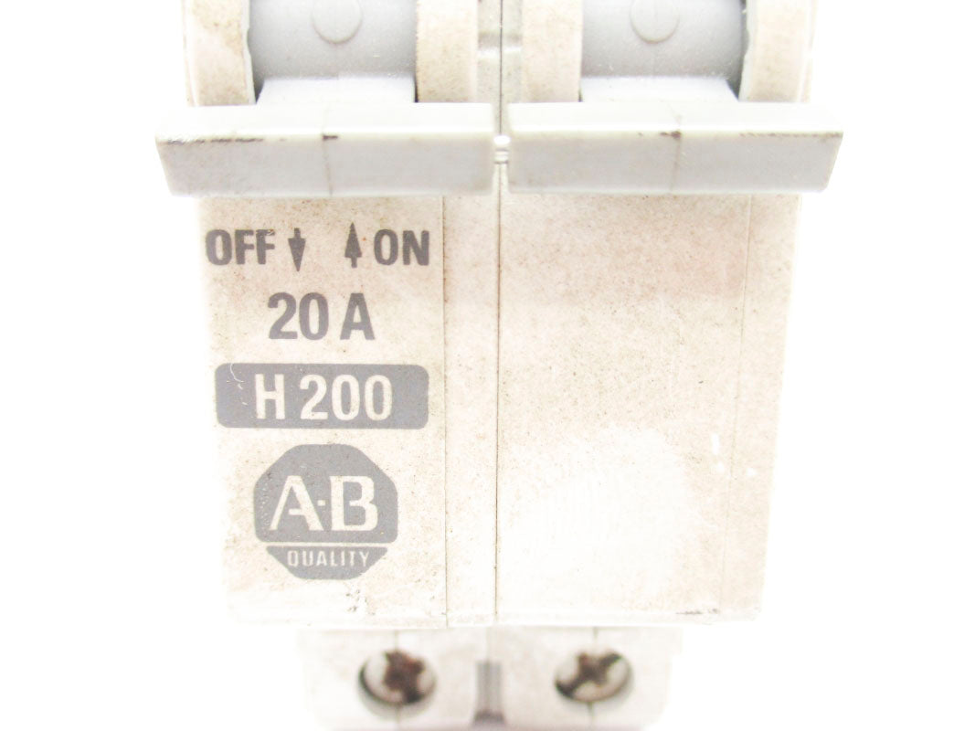 ALLEN BRADLEY 1492-CB2H200 SER. B 480VAC 20A UNMP