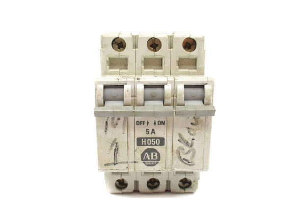 ALLEN BRADLEY 1492-CB3H050 SER. B 480VAC 5A UNMP