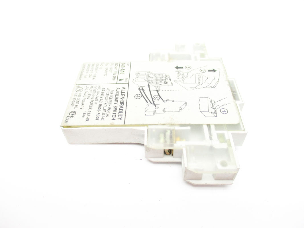 ALLEN BRADLEY 140-A10 SER. A 500V 5A UNMP