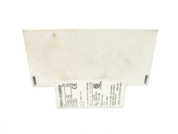 ALLEN BRADLEY 100-SA10 SER. B 600V 10A UNMP