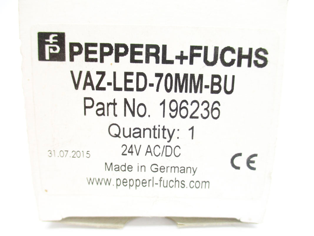 PEPPERL+FUCHS VAZ-LED-70MM-BU 196236 24VAC/DC NSMP