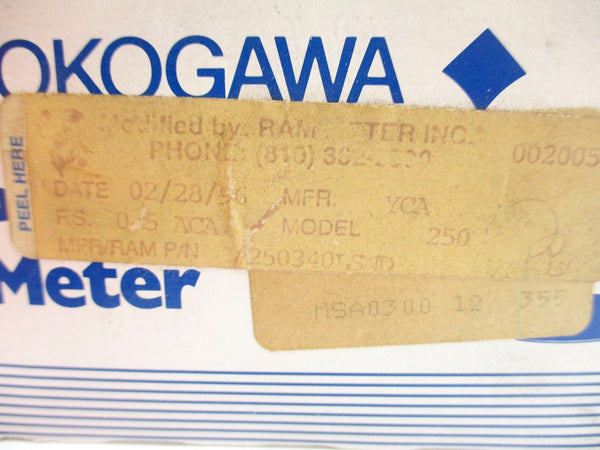 YOKOGAWA 250340LSND 0-5ACA NSMP