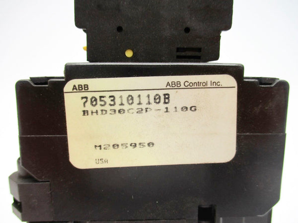 ABB BHD30C2P-110G 110/120V 30A NSNP