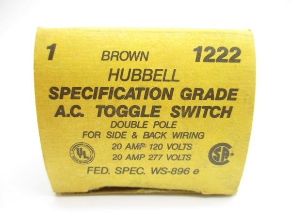 HUBBELL 1222 277V 20A NSMP