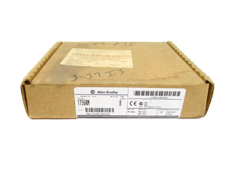 ALLEN BRADLEY 1756RM SER. B F/W 1.021 DATE: 2012 NSFS