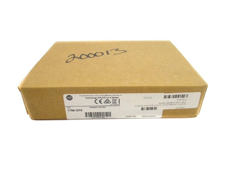 ALLEN BRADLEY 1756-OF8 SER. A F/W 1.5 DATE: 2019 NSFS