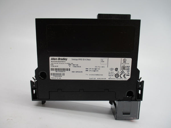 ALLEN BRADLEY 1756-IA16 SER. A 120VAC F/W 3.004 NSMP