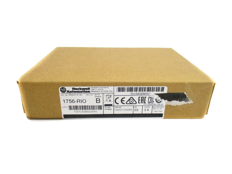 ALLEN BRADLEY 1756-RIO SER. B F/W 3.4 DATE: 2019 NSFS